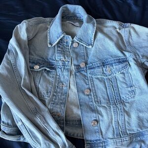 Zara Tef denim jacket XS, light blue